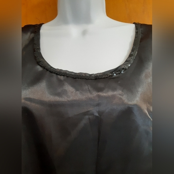 Disney Dress Women's Black Ruffled Tail Dress Size L - Picture 6 of 8